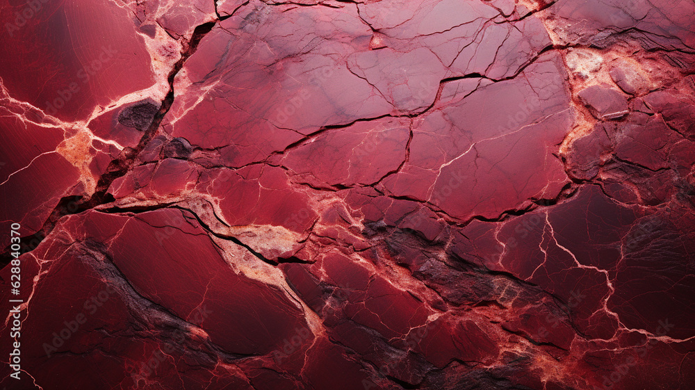 dark red texture background, marble abstract pattern.generative ai