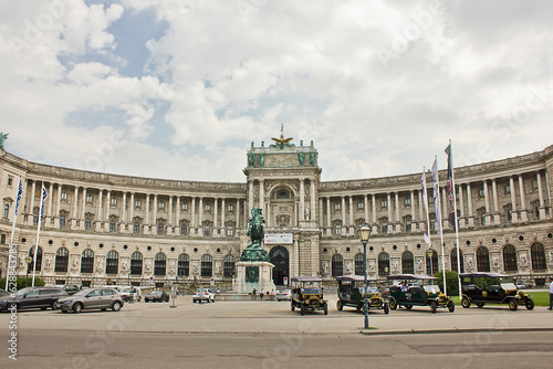Imperial Palace Hofburg in Vienna, Austria