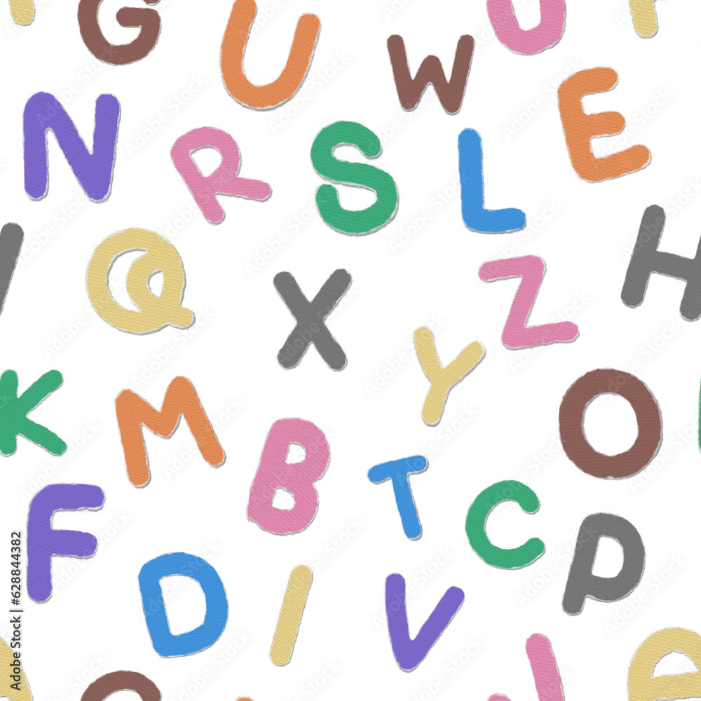 Cute chalk paint alphabet Cute chalk paint alphabet