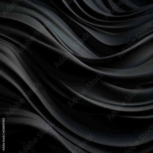Abstract flowing wave lines. Design element for technology, science, modern concept illustration. generative ai