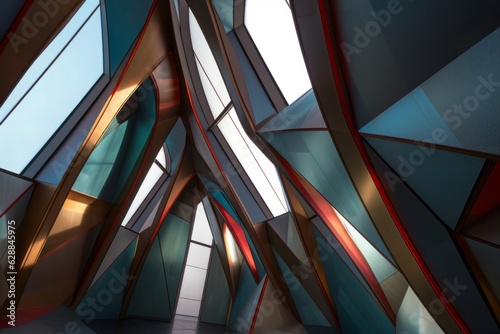 Unique Alien Otherworldly Futuristic Architecture Themed Background Design