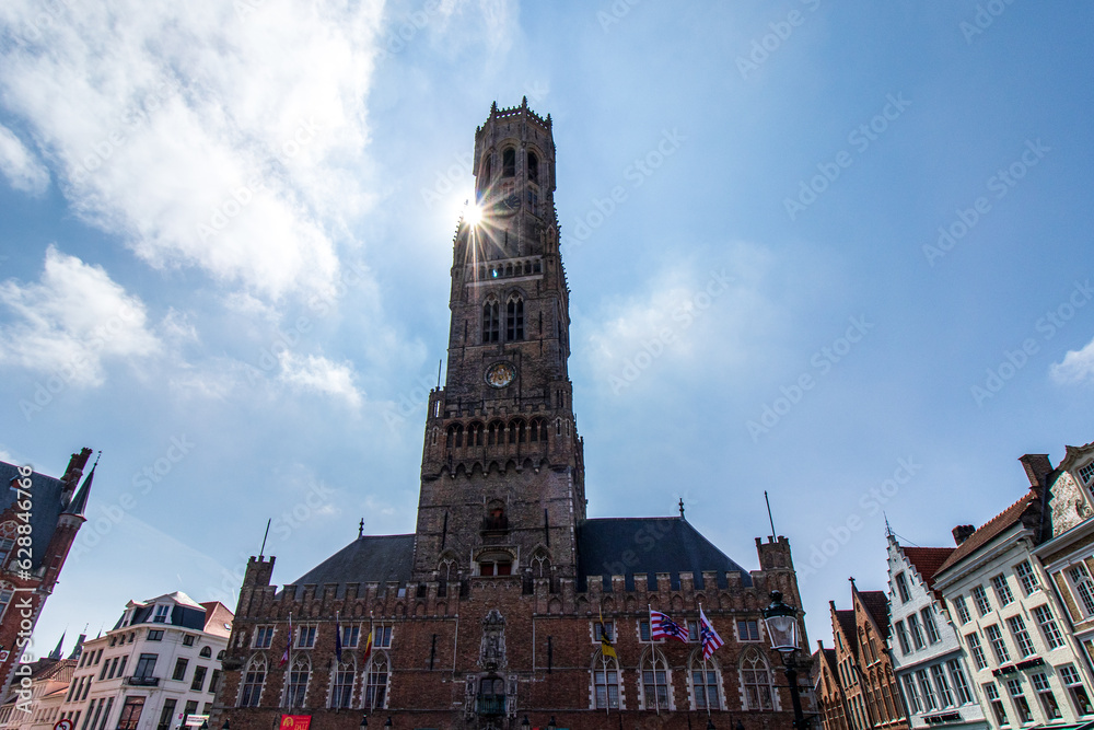 Fototapeta premium eindrücke aus dem schönen brügge belgien 