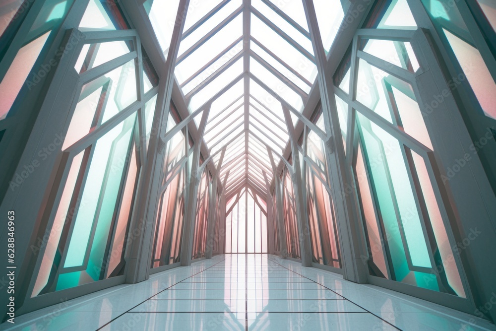 Fototapeta premium Unique Otherworldly Architecture Design Photo