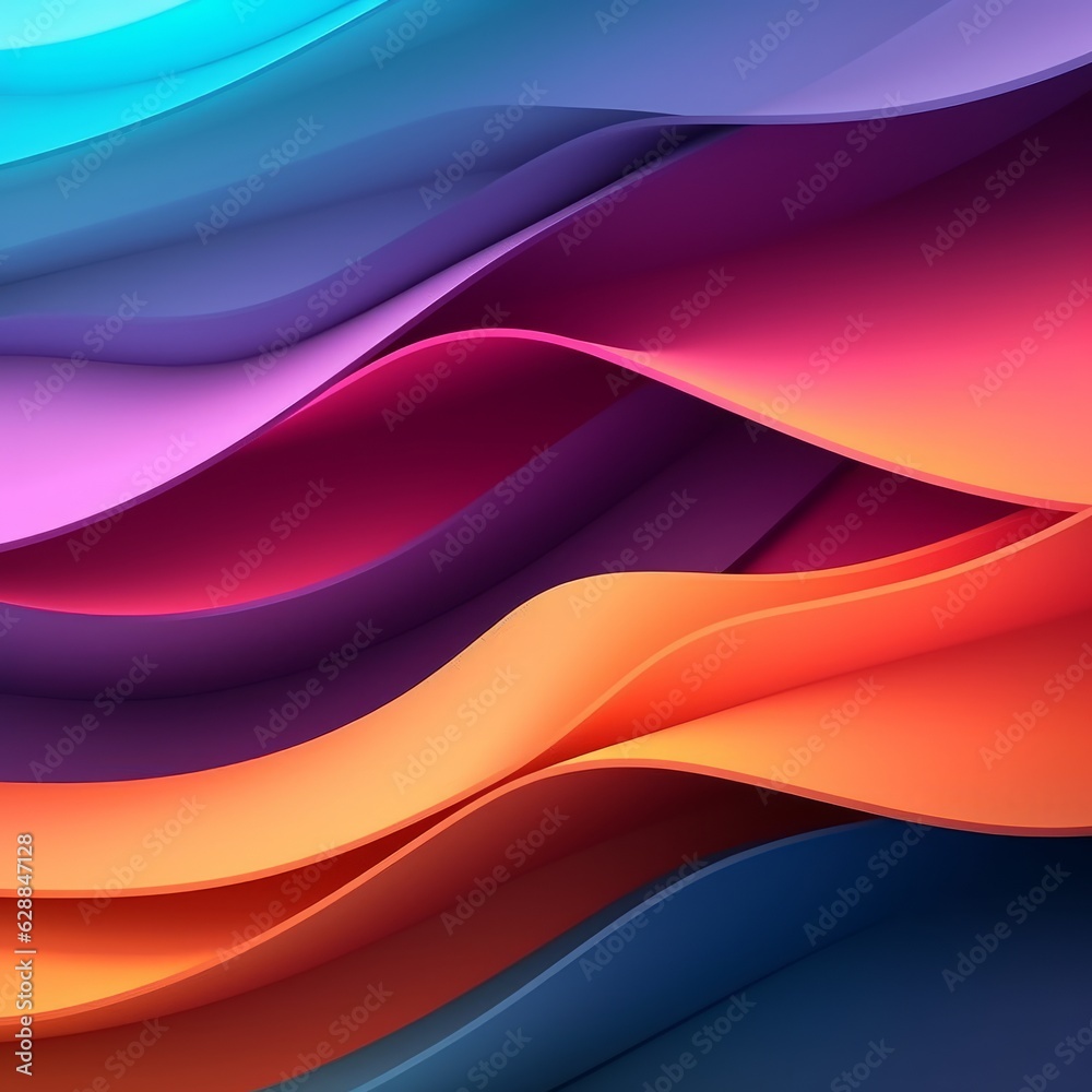 Vibrant Color Abstract Gradient Background Vibrant Color Abstract Gradient Background