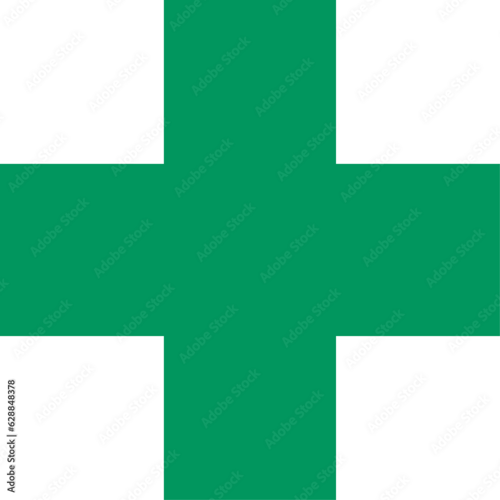 First aid. Green medical cross vector icon. Medicinal and pharmacy sign. Cannabis symbol. First aid. Green medical cross vector icon. Medicinal and pharmacy sign. Cannabis symbol.