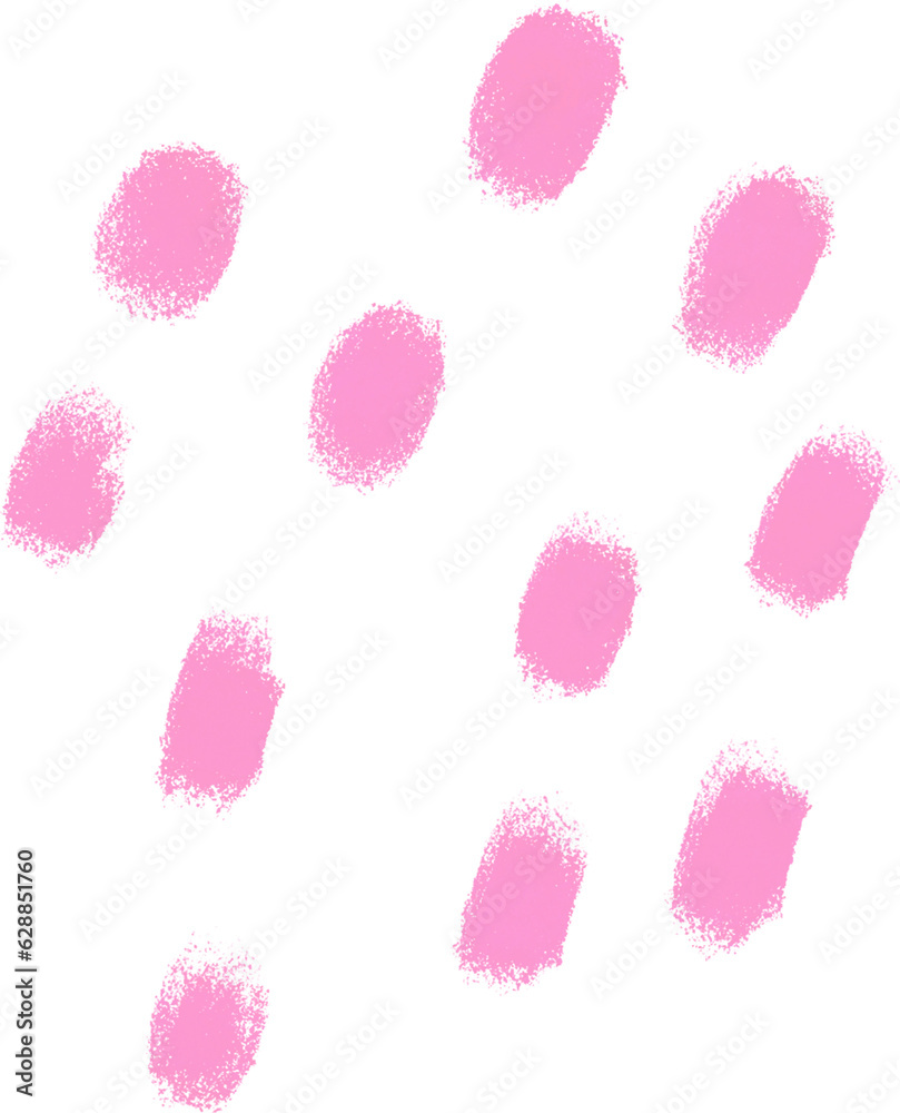 Pink Abstract Brushstroke Watercolor Illustration