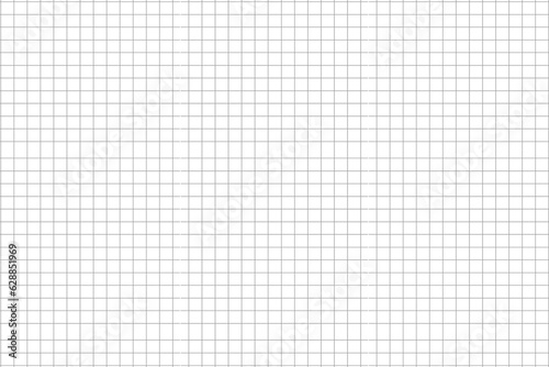 grid square graph line isolated on white background