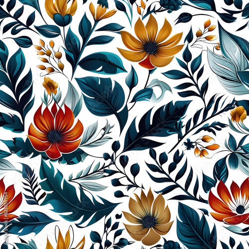 flowers, flower paintings, flower photographs, masterpieces, harmonies, presentations, Illustration. Generative AI