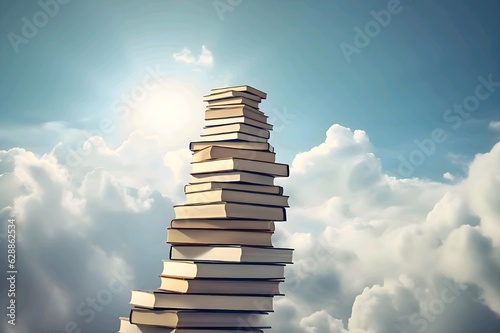 books ladder to the sky