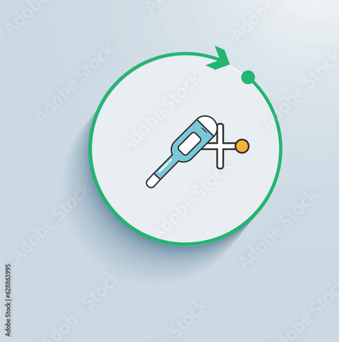 thermometers use electronic sensors to measure temperature and display readings on a screen