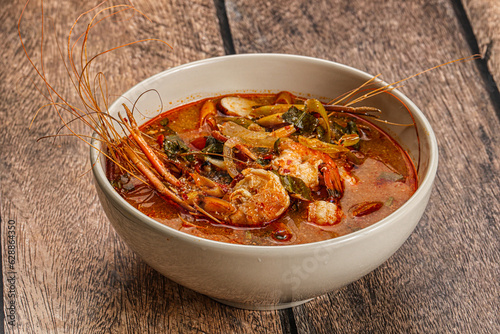 Thai traditional cuisine - Tom Yum soup