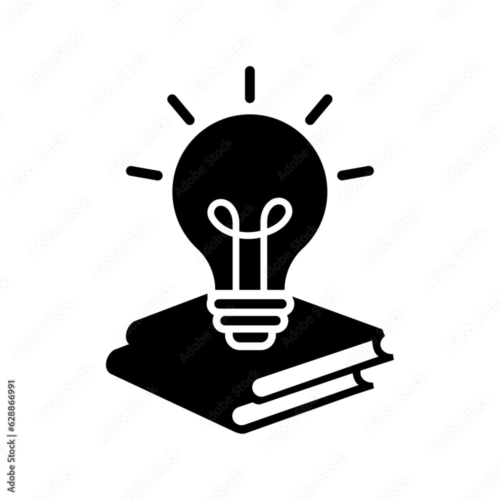 Intelligence and knowledge care logo and vector icon design. Intelligence and knowledge care logo and vector icon design.