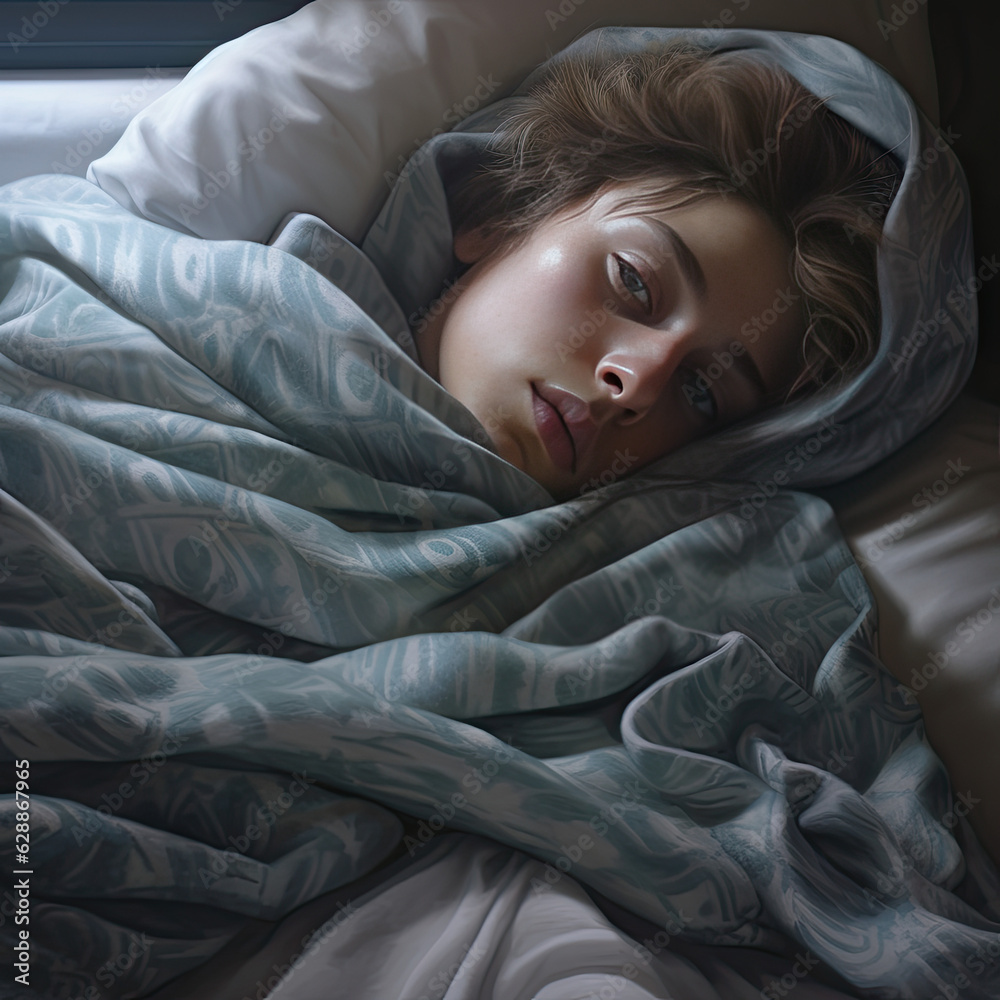 person sleeping sick person sleeping sick