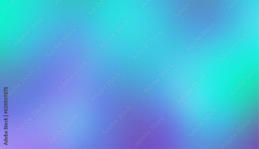 Abstract colorful gradient background design. Horizontal blurred template. Vector illustration