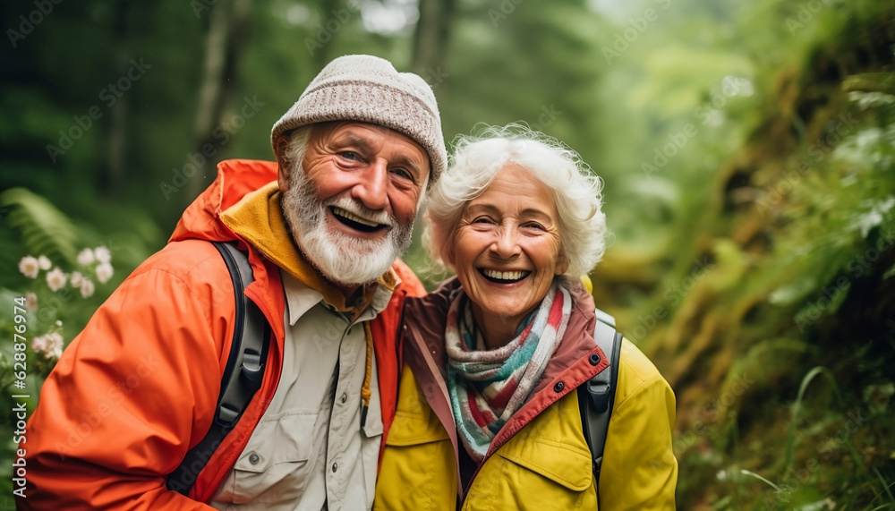 Hoppy Active Elderly Couple Hoppy Active Elderly Couple