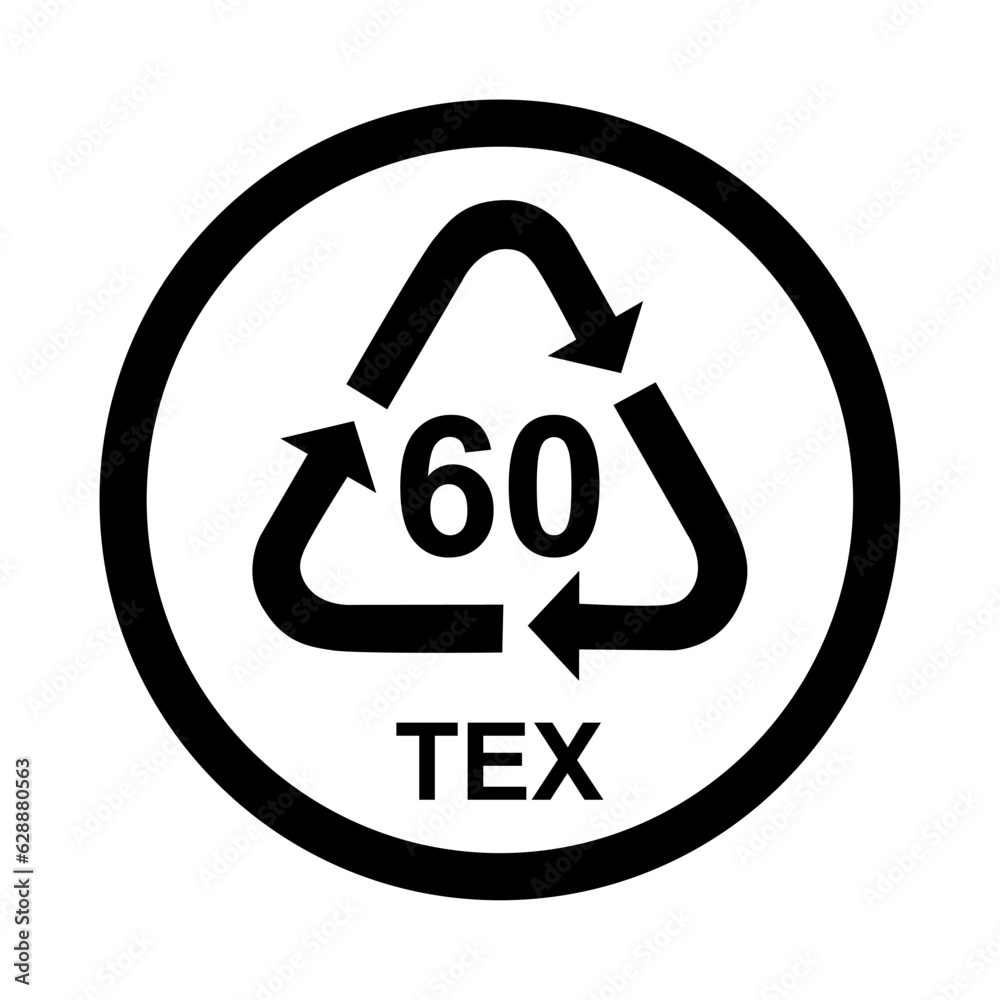 Organic symbol, ecology recycling sign isolated on white background. Package waste icon Organic symbol, ecology recycling sign isolated on white background. Package waste icon