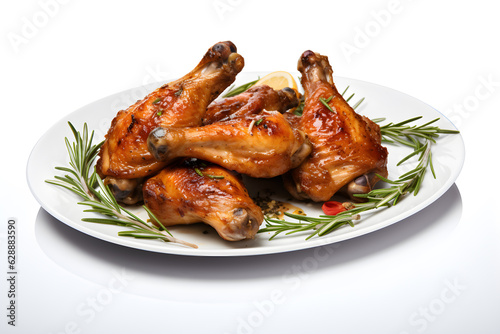 grilled chicken wings with rosemary