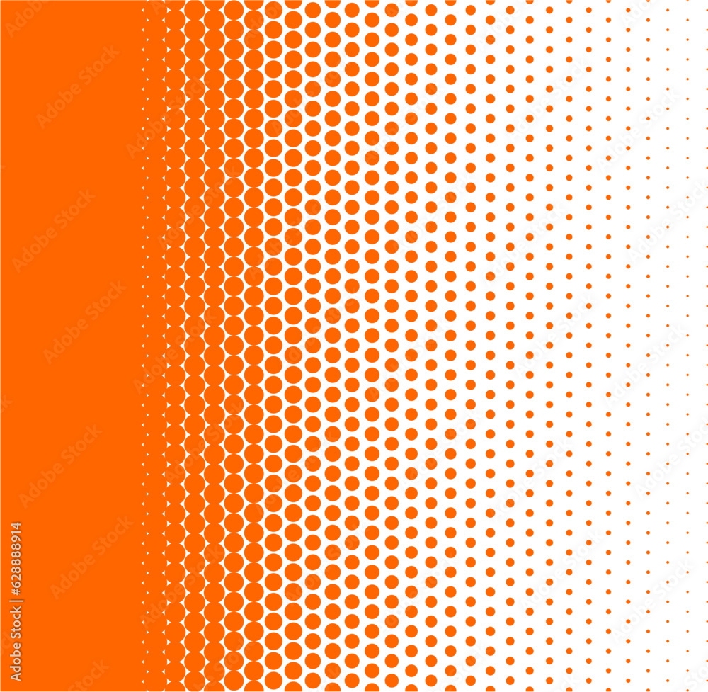 Circle geometric fading pattern or background texture vector