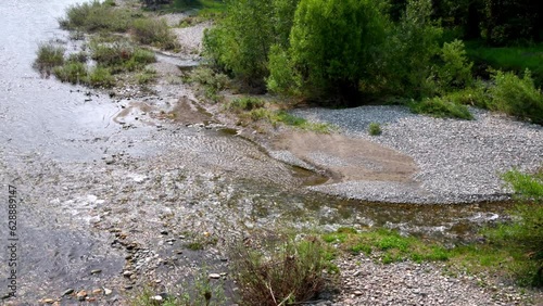 Confluence of the Methow and Chewuch Rivers in Washington State