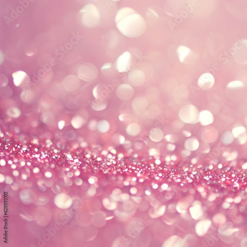 Pink glitter background