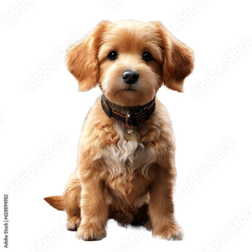 This cute dog illustration is sure to brighten up your day with its playful charm and wagging tail! 🐶❤️