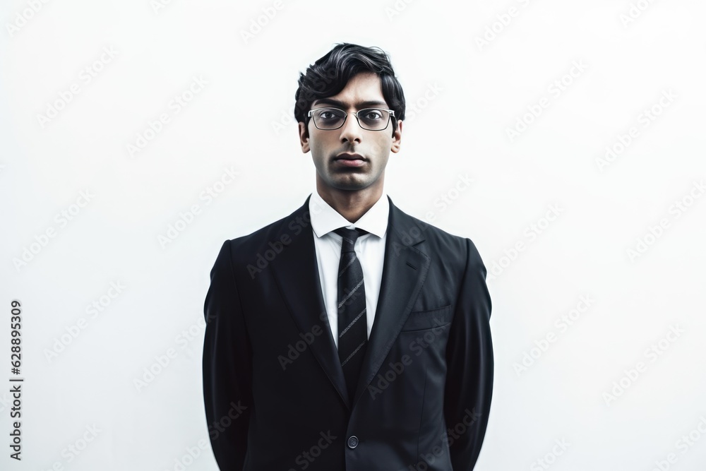 Formal Portrait of a Young Man in a Black Suit Fictional Character Created By Generative AI Formal Portrait of a Young Man in a Black Suit Fictional Character Created By Generative AI