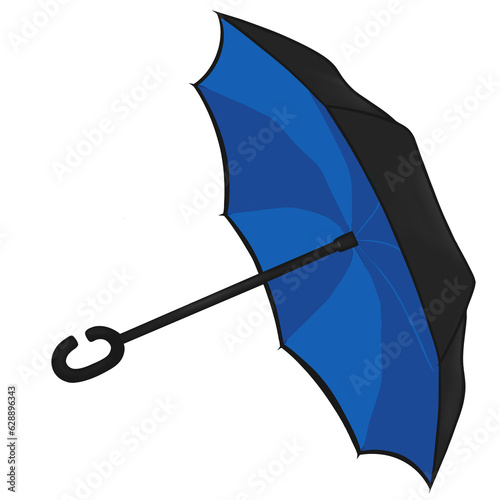 Reverse Umbrella Illustration