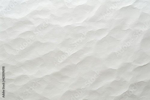  Crumpled White Paper Background Generative AI