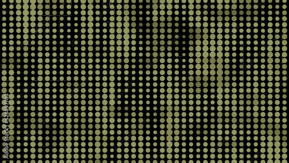 Yellow Transparent Abstract Background. Moving Pattern.