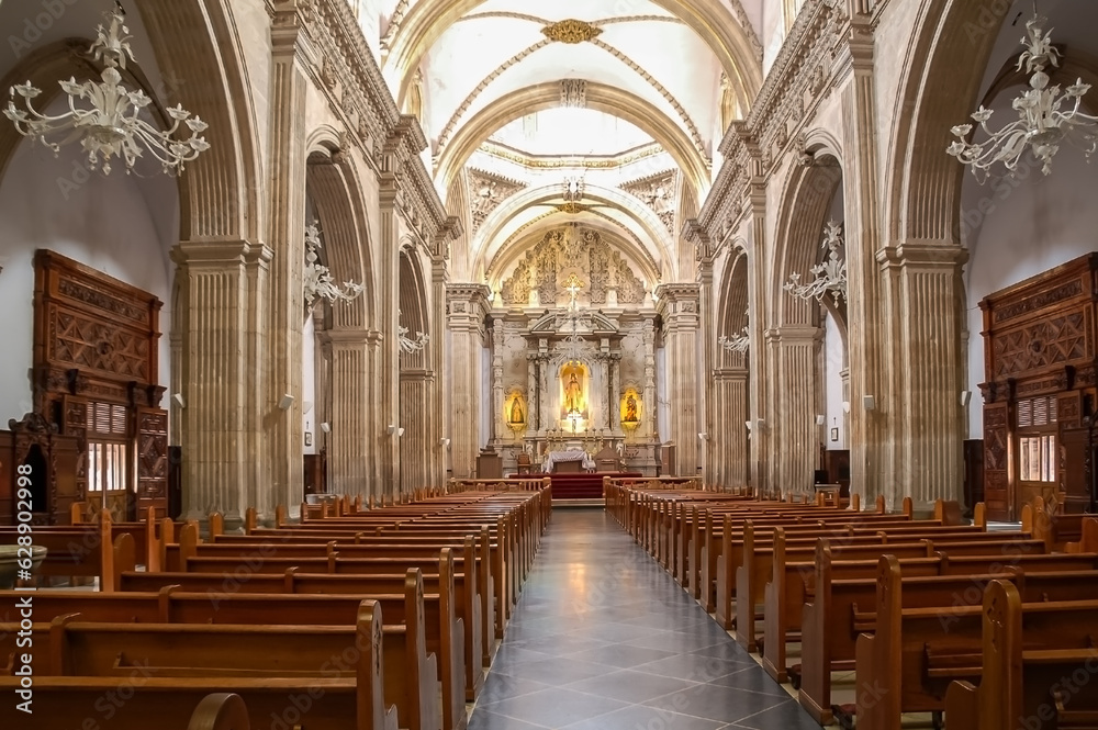 Inside Chihuahua Cathedral
