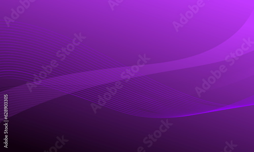 abstract violet purple color curve wave lines smooth gradient background
