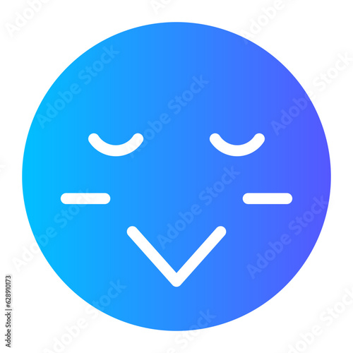 shy gradient icon