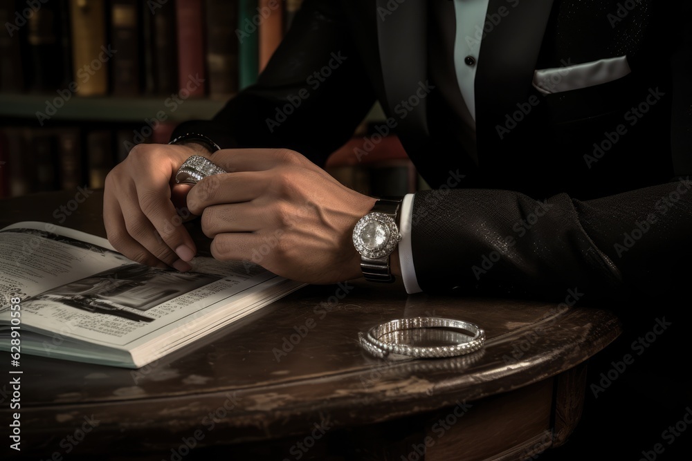 The Ring Finger Fictional Character Created By Generative AI The Ring Finger Fictional Character Created By Generative AI