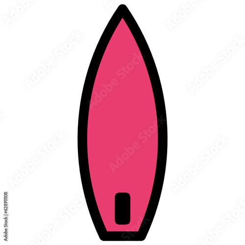 surfing board