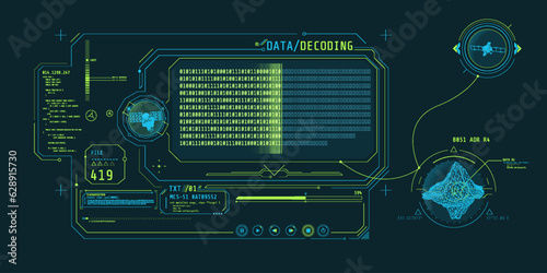 Interface for decoding object data received from satellite.