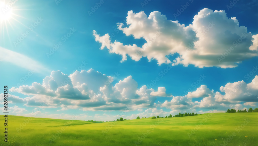 Beautiful Rolling Landscape On A Summers Day In The Cotswolds Beautiful Rolling Landscape On A Summers Day In The Cotswolds
