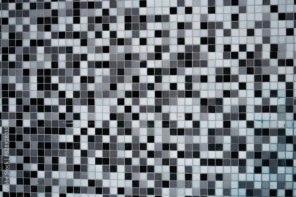 black and white squares on a wall black and white squares on a wall