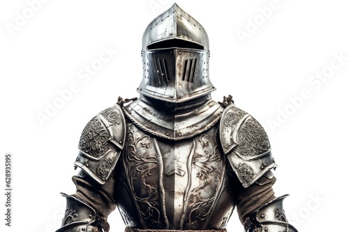 Canvas Print a person in a suit of armor