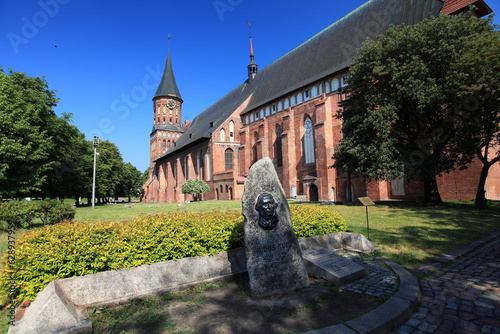 Cathederal in Kant Island, Kaliningrad, Russia