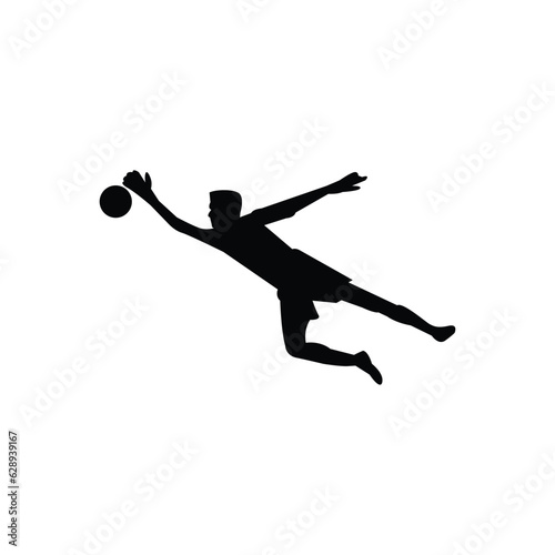 silhouette of a person jumping © pavlematic39