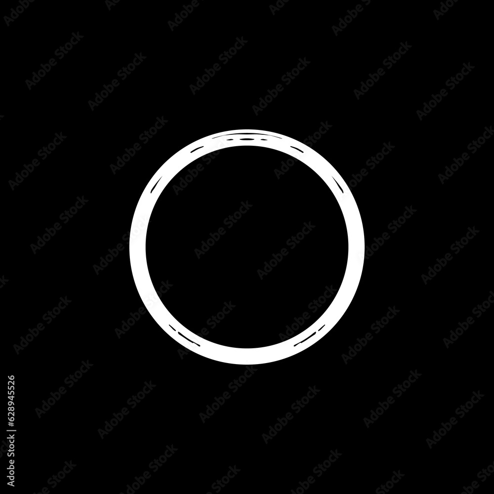 Zen Circle Icon Symbol. Aesthetic Circle Shape for Logo, Art Frame, Art Illustration, Website or Graphic Design Element. Vector Illustration Zen Circle Icon Symbol. Aesthetic Circle Shape for Logo, Art Frame, Art Illustration, Website or Graphic Design Element. Vector Illustration