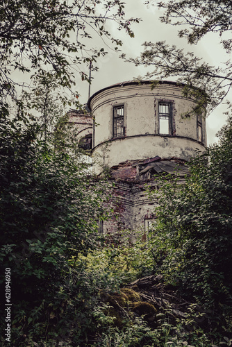 Old ruined church.