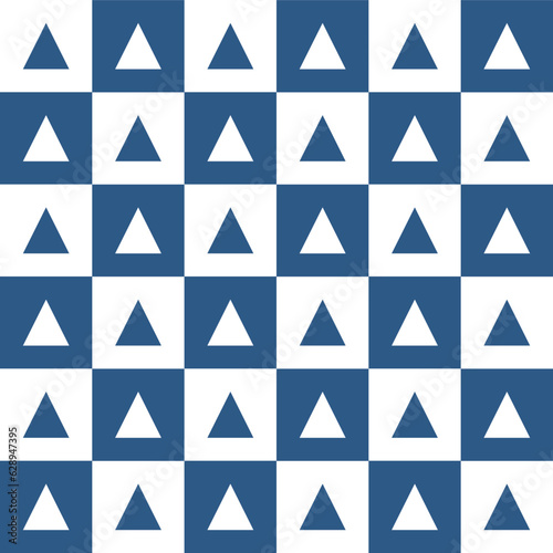 Free Download Navy blue triangle pattern. triangle vector seamless pattern. seamless pattern. tile background Decorative elements, floor tiles, wall tiles, gift wrapping, decorating paper. - GFXLoad