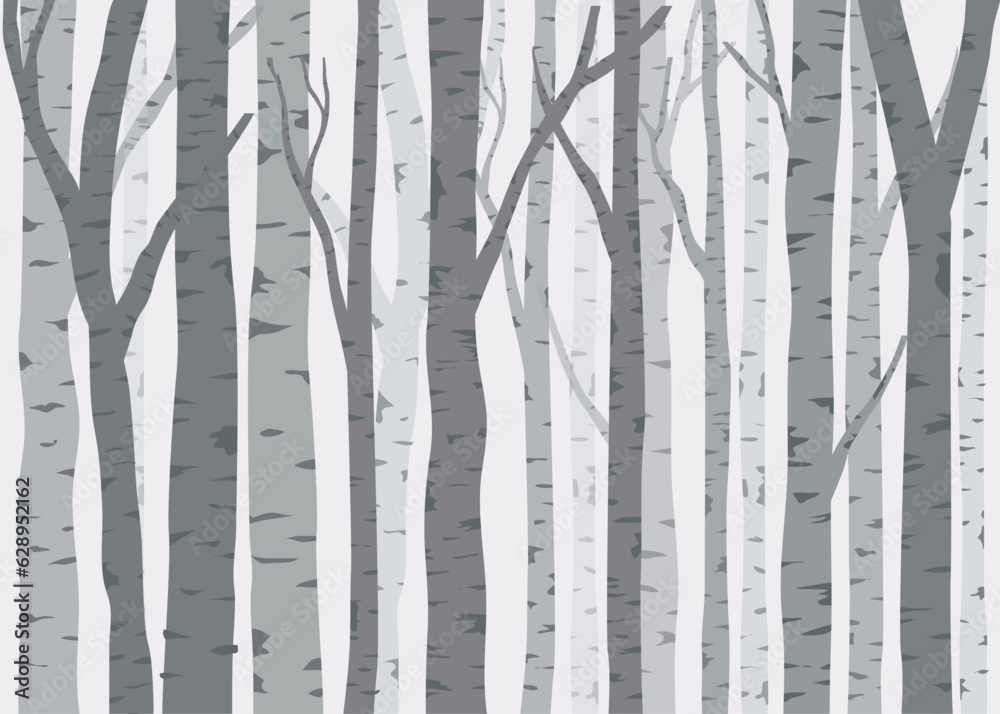 Vector of dense trees in a forest Vector of dense trees in a forest