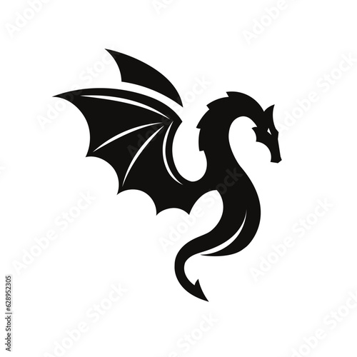 Vector of a dragon icon © Krustovin/Wirestock Creators