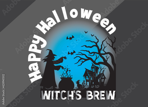 Halloween Celebrations T-Shirt Design