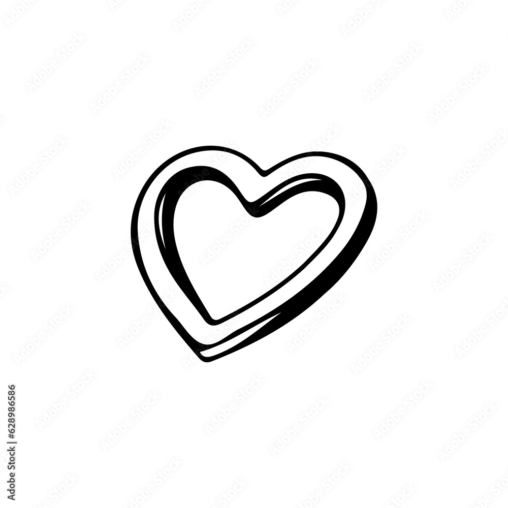 heart illustration vector with concept heart illustration vector with concept