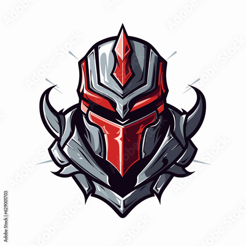 Esport vector logo knight, knight icon, knight head, vector, sticker