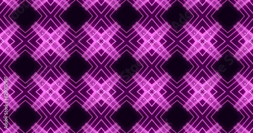 Pixel art neon flowers Kaleida 4k.  Pixel art 8 bit background animation, 8 bit  pixel style for video games. abstract backdrop