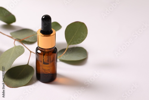 bottles with leaf